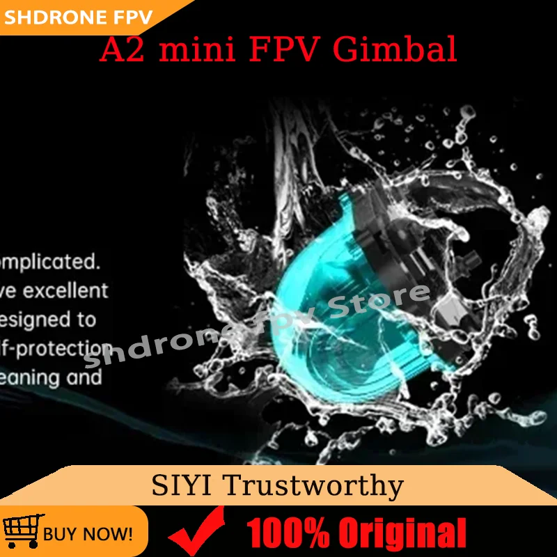 

SIYI A2 mini Ultra-wide Angle FPV Gimbal Camera FPV Industrial Grade Three Defense Handstand Mode for RC Drones