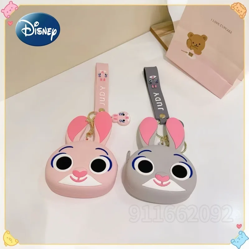 Disney Judy New Coin Purse Cartoon Cute Female Pendant Coin Purse Fashion Trend Keychain Storage Coin Purse High Quality