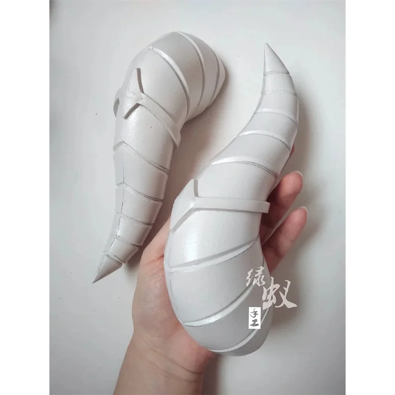 ブルーアーカイブ赤司純子コスプレホーンヘッドクリップ帽子ヘアピン小道具