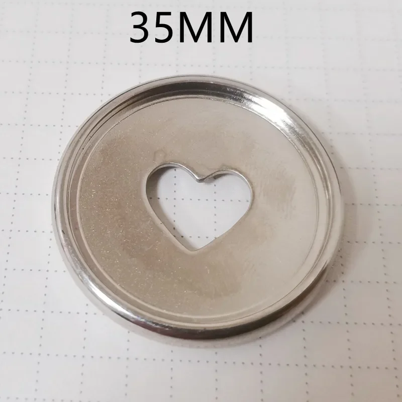 100PCS35MM electroplating plastic binding ring, binding button, loose-leaf notebook mushroom hole binding button