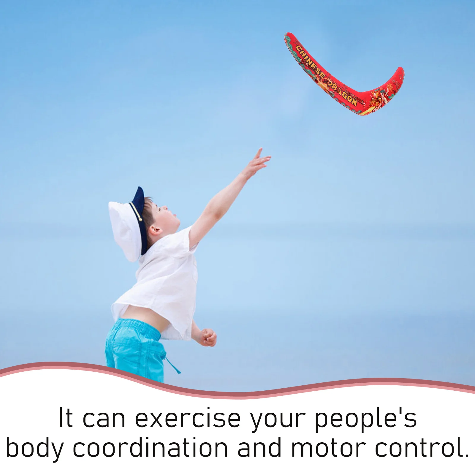 ألعاب ممتعة من بوميرانج، إطلاق قرص محمول للرياضات الخارجية