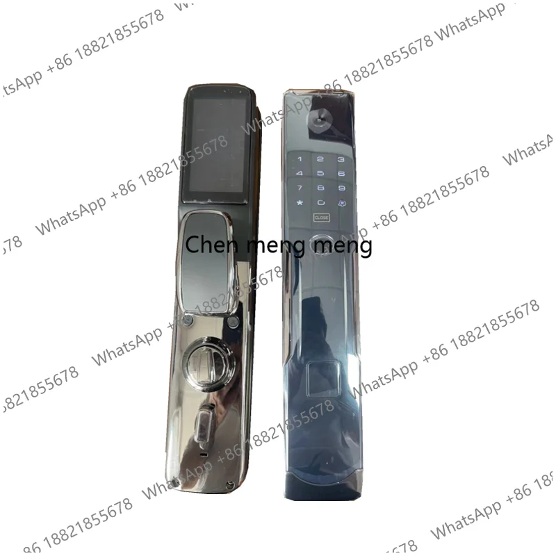 

Smart Hotel Door Lock System Aluminum Alloy Housing Cloud Data Multi-Unlock (Fingerprint/Password/Card/Key) App Control