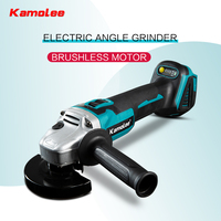 Kamolee 100mm 125MM 5 inche 18500RPM Brushless Cordless Angle Grinder 4 Speed Cutting Compatible For Makita 18V Battery