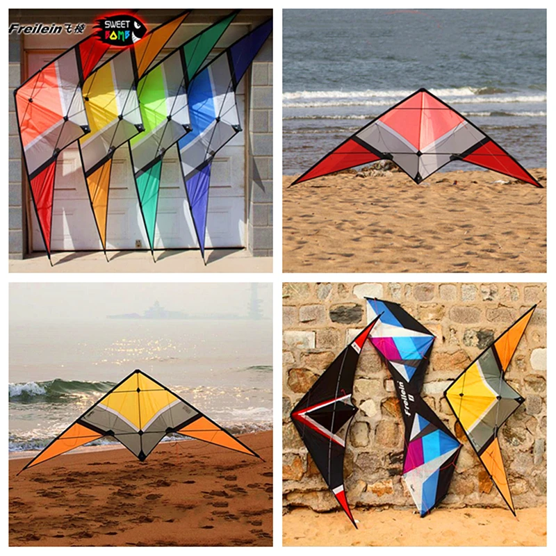 free shipping 250cm dual line stunt kite loudy large pull Freilein sweetbomb kite ripstop nylon fabric Killer whale toy sports