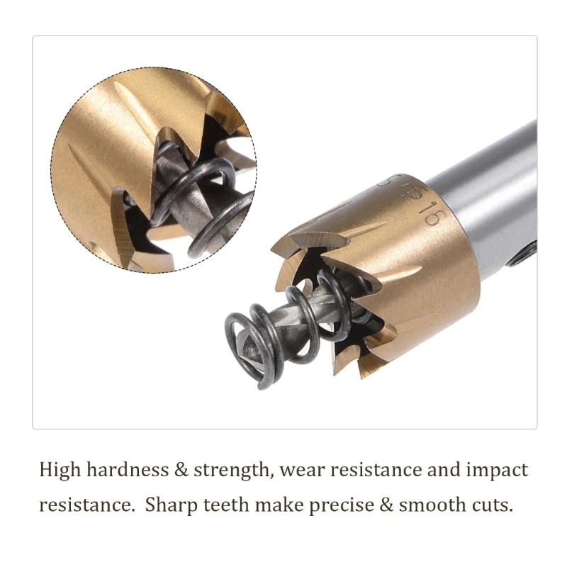 High Speed Steel Hole Cutter Drill Bit For Stainless Steel Metal Alloy Drill Dropsale