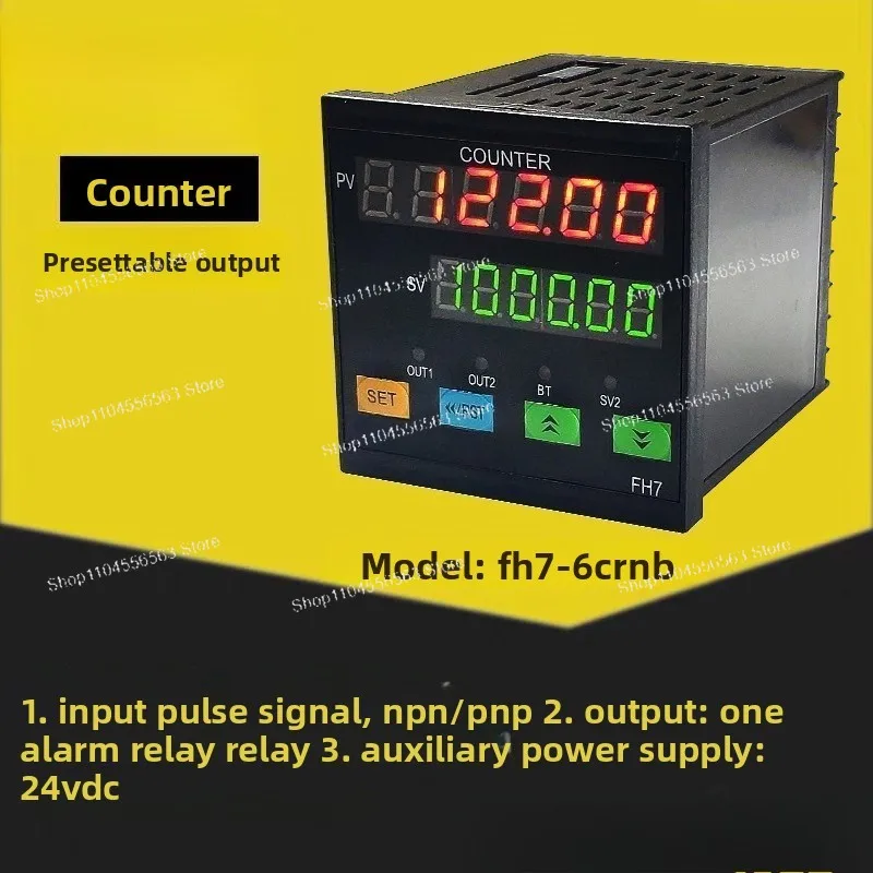 FH7-6CRNB Series Electronic Counter, Industrial Counter 6 Bits