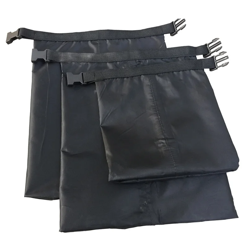 3 قطعة/المجموعة متعددة الوظائف خفيفة الوزن الانجراف حقيبة حقيبة جافة حقيبة مضادة للماء 30D أكياس النايلون للماء 1.5L 2.5L 3.5L