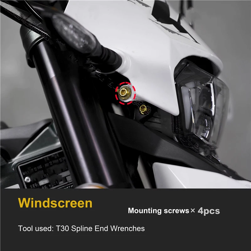 

Ultra Bee Upgrade Modification Titanium Screws Whole Ebike titanium Bolts fastening For Ultra Bee Electric Dirt Bike