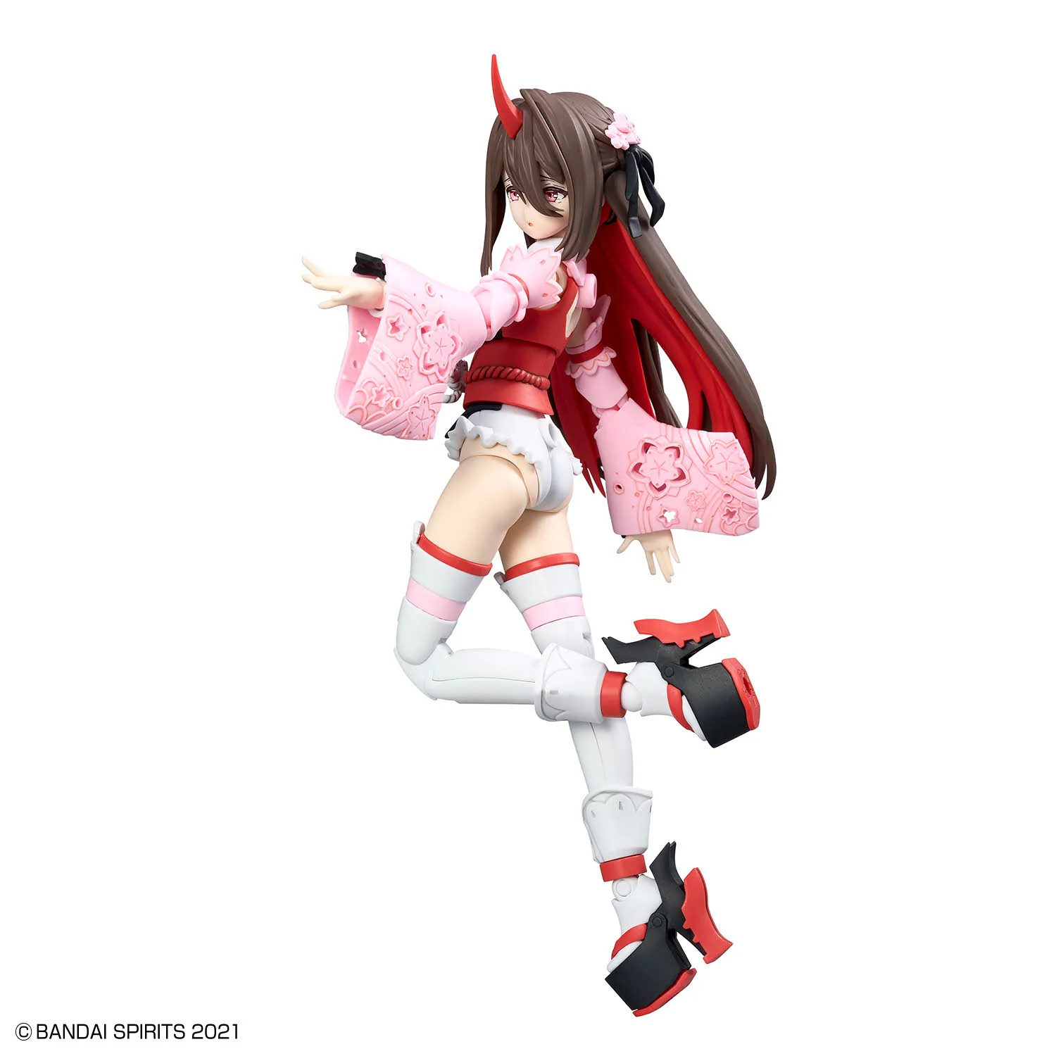 Официально лицензированная фигурка BANDAI 30 MINUTES SISTERS SIS-Y00 Shuremi, аниме, экшн-модель, 30 мс, фигурка, оригинальная игрушка