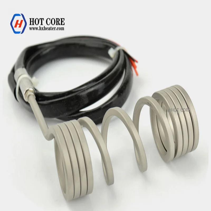 High temperature heating coil