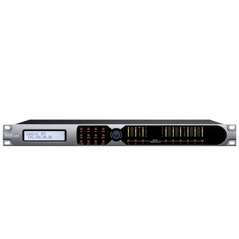 

AD306 48KHz 3 Input 6 Output Processor Speaker Management Dsp Processor Audio Professional