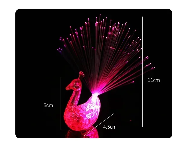 깜박이는 LED 라이트 업 장난감, 공작 손가락 라이트 링, 빛나는 색상 변경 공작 링, LED 액세서리, 야간 장난감, 50 개/로트