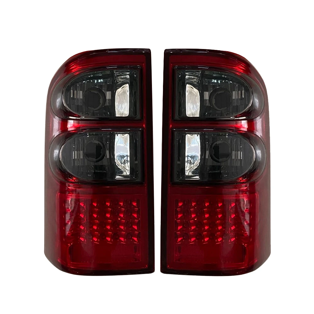 1 Pair LED Car Brake Lights For Nissan Safari Patrol Y61 Modified Automobile Taillights Turn Signals 1998 To 2004