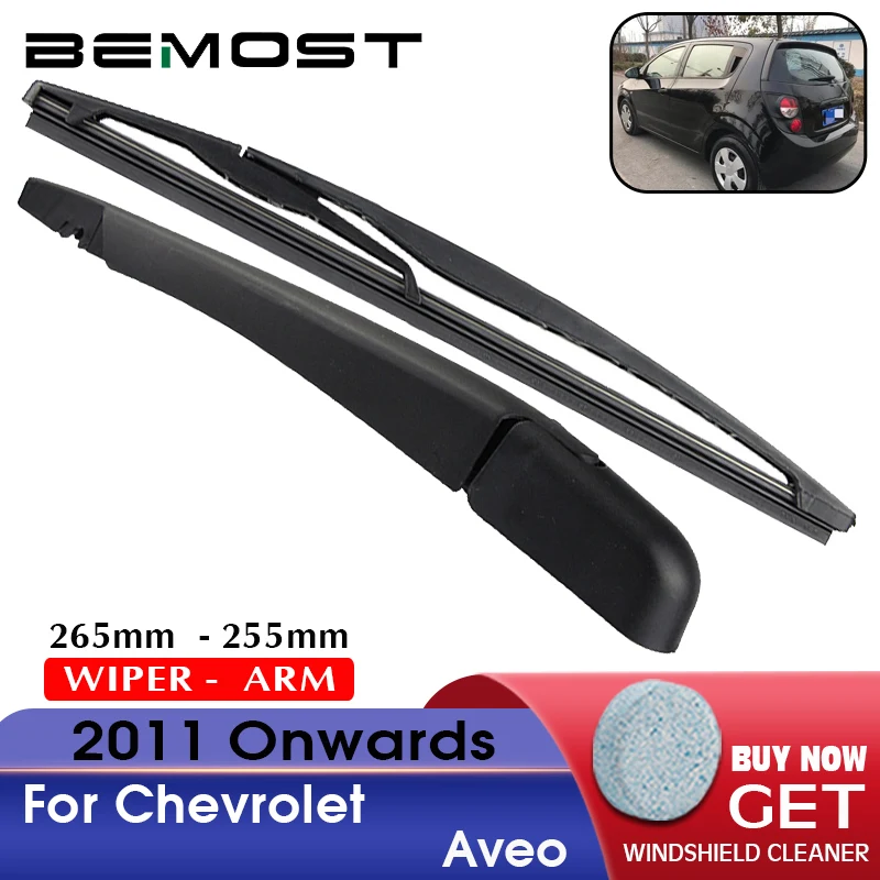 BEMOST Auto Car Rear Back Windshield Wiper Arm Blades Brushes For Chevrolet Aveo 265MM 2011 2012 2013 2014 2015 2016 2017 2018