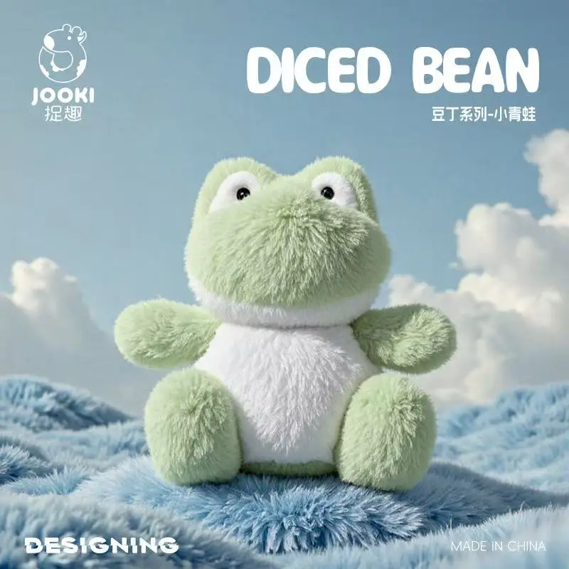 26cm 새로운 시뮬레이션 재미 있은 개구리 인형 플러시 장난감 수제 만화 애니메이션 귀여운 베개 우아한 어린이 생일 선물 재미 인형