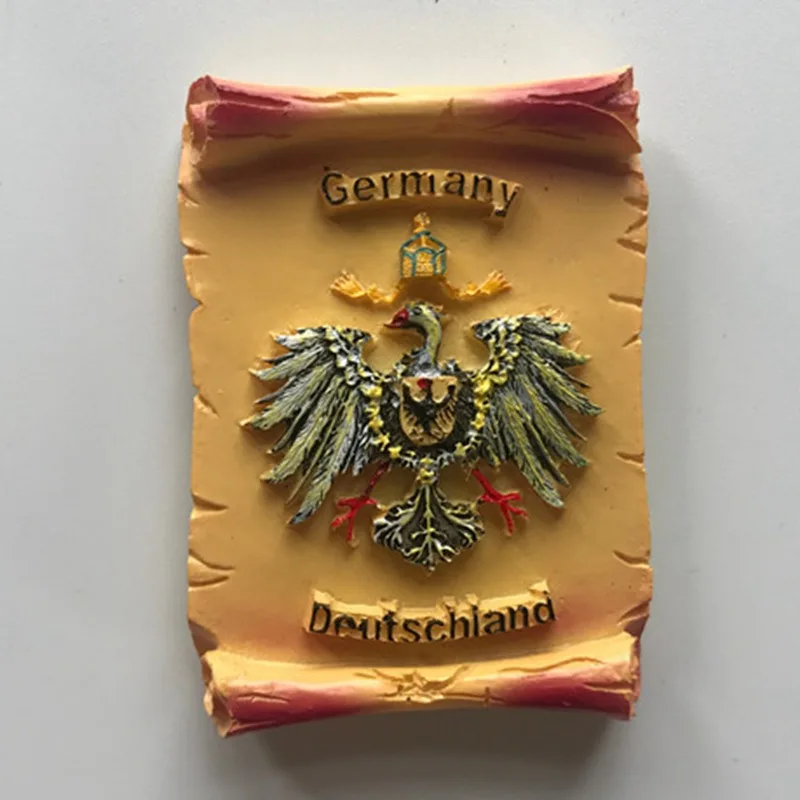 Creative Vintage Germany Souvenir Fridge Magnets Various Landmarks Munich Europe Tourist Home Decoration Travel Souvenir Gifts