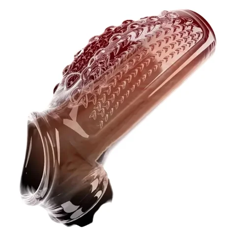 Penis Enlargement Sex Toys For Men Cock Ring Stretcher Extender Sleeve Reusable Condoms Goods Adults Products Erotic Couple Tool