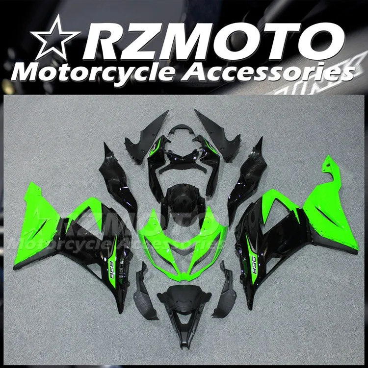 

Новый комплект обтекателей из АБС-пластика, подходящий для KAWASAKI ZX-6R 13 14 15 16 17 ZX6R 636 2013 2014 2015 2016 2017 2018 Комплект кузова Зеленый Черный