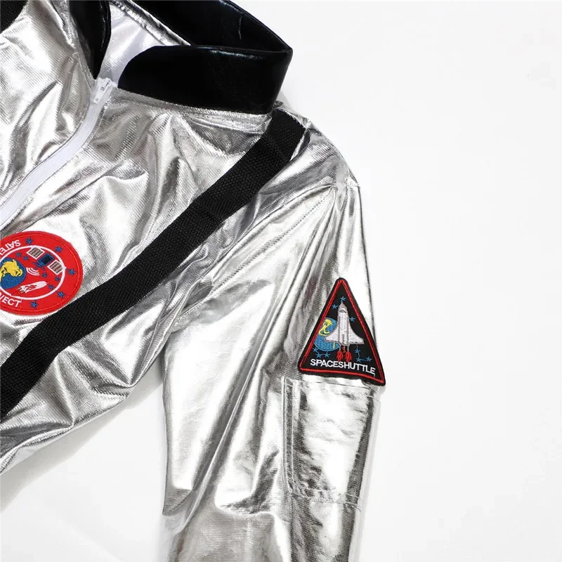 2026 crianças astronauta traje bordado macacão role play espaço terno bodysuit cosplay outfit para meninos e meninas presente de aniversário