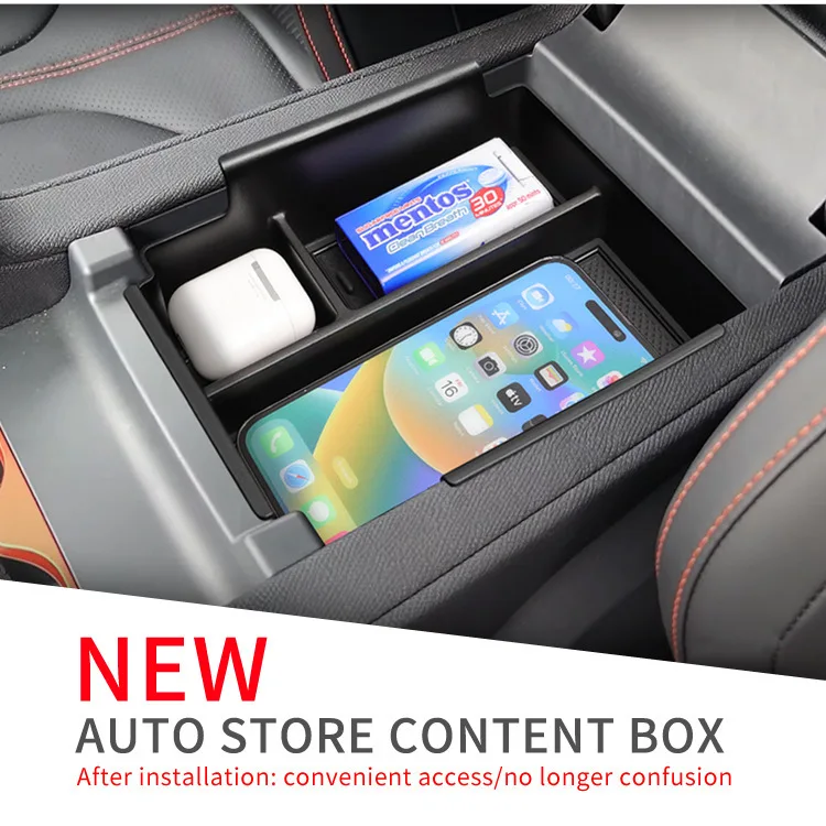 

For 24 Shark Pickup Trucks SHARK Central Control Armrest Box Storage Box Car Storage Car Modification Accessories