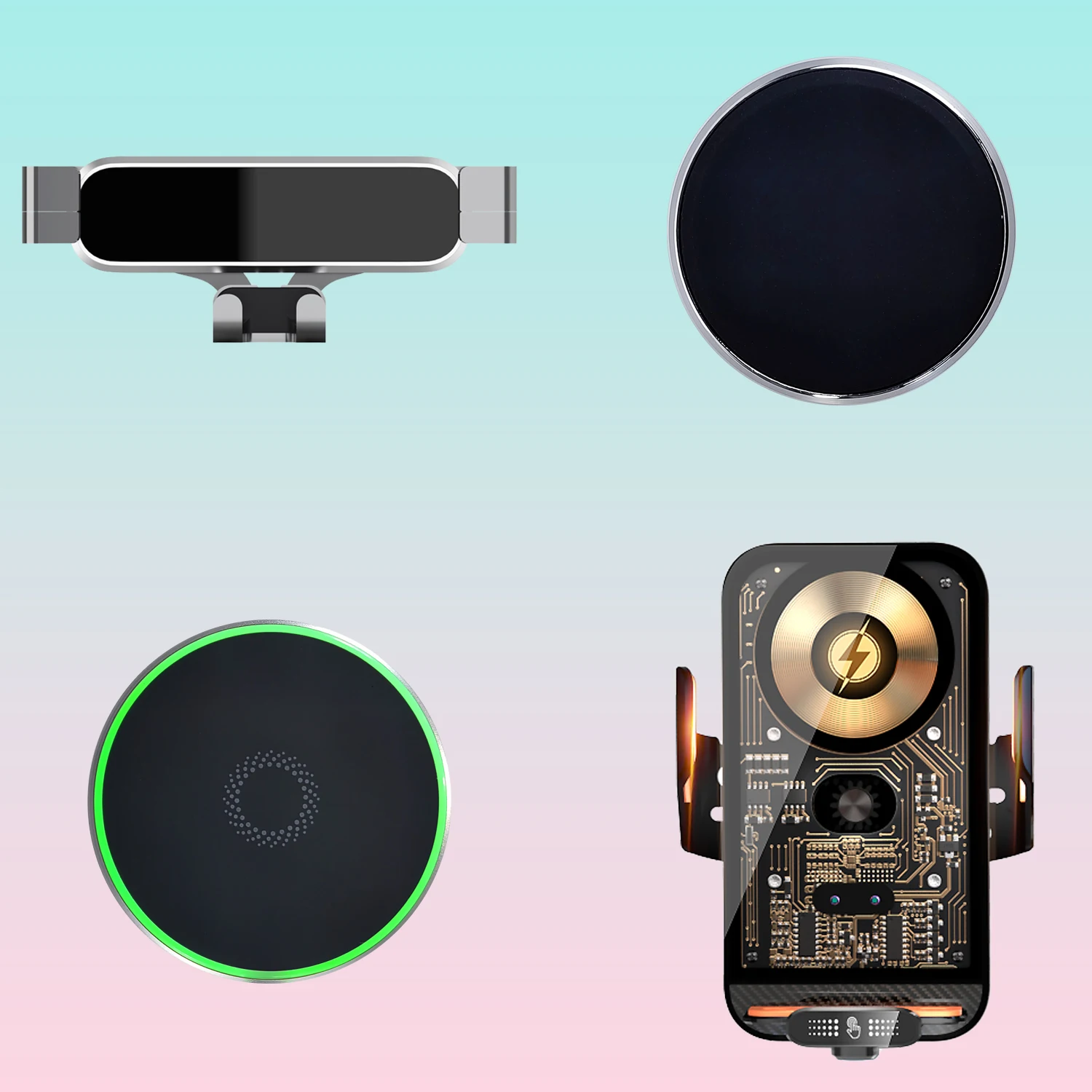 For Range Rover Sport 2023 2024 2025 Phone Holder Bracket Base Magnetic MagSafe Wireless Charging Phone Mounts Car Accessories