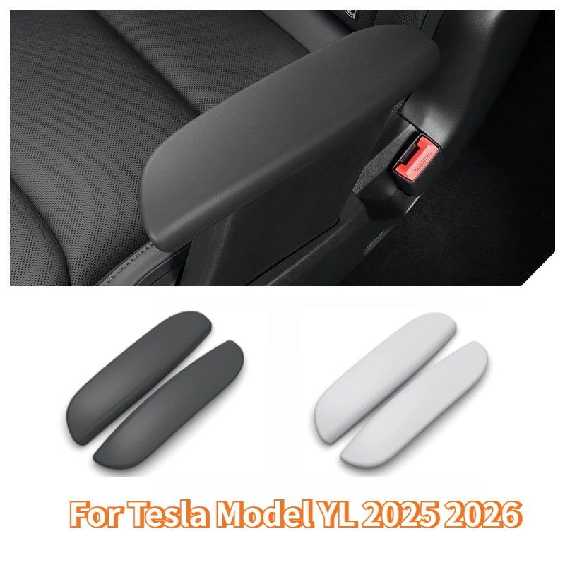 Car Handrail Protective Gloves For Tesla Model YL 2025 Second Row Armrest Protective Cover Interior Mouldings Car Accessories ﻿