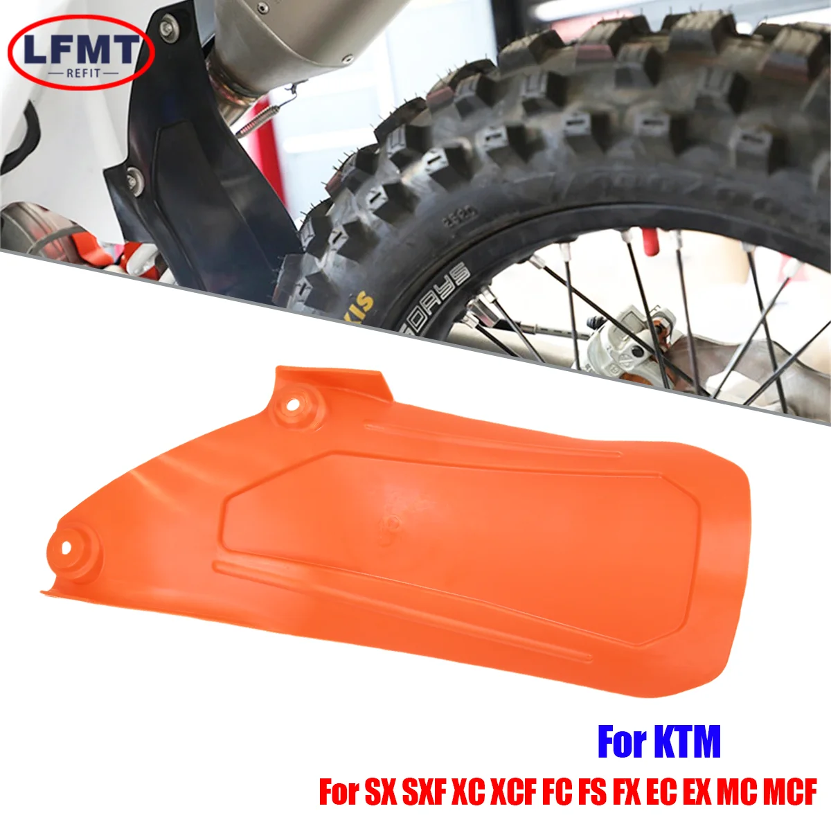 Für KTM 2016-2022 Motorrad Hinterer Stoßdämpfer Schutzblech SX SXF EXC EXCF XC XCF 125 150 250 300 350 400 450 Dirt Pit Bike