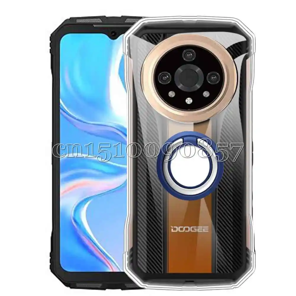 Case For DOOGEE V31 GT V30 Pro Ring Holder Shockproof Soft TPU Cover For Doogee V30Pro Couqe Funda