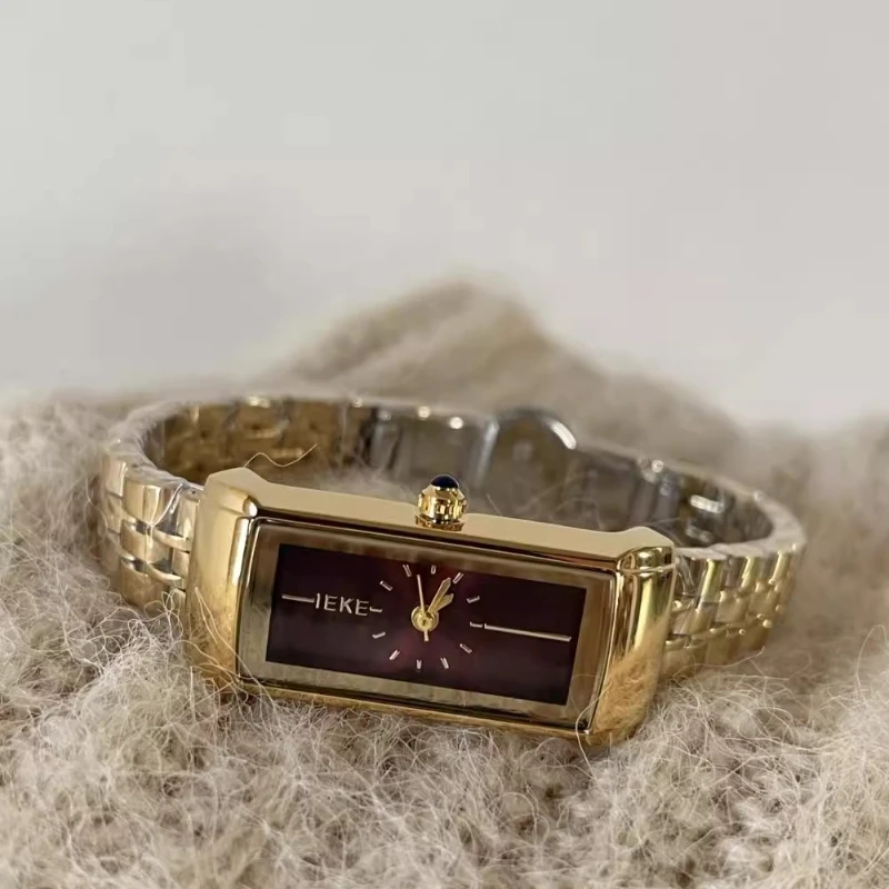 2025 waterproof quartz watch birthday gift light luxury retro classic trend women's watch elegant and simple