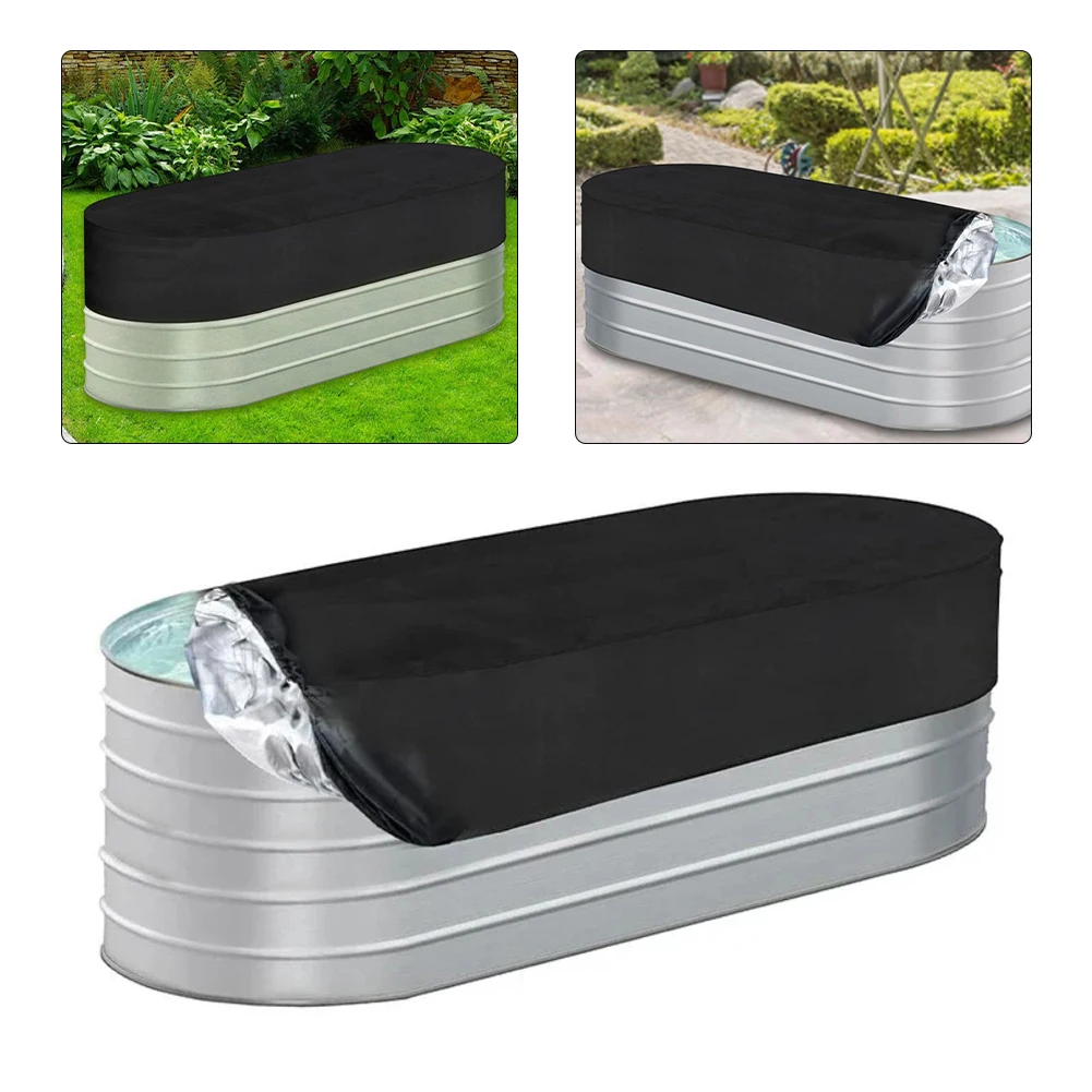 

210D Oxford Cloth Cover for Outdoor Water Tanks Provides Effective Protection from Dust and Sunlight Easy to Store