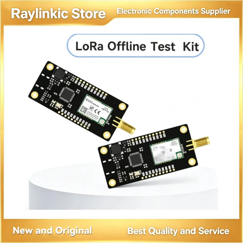 E220-400MBL-SC E220-900TBL-SC LoRa Offline Test Evaluation Kit EBYTE LLCC68 with Soldered LoRa Module Test Board OLED Screen