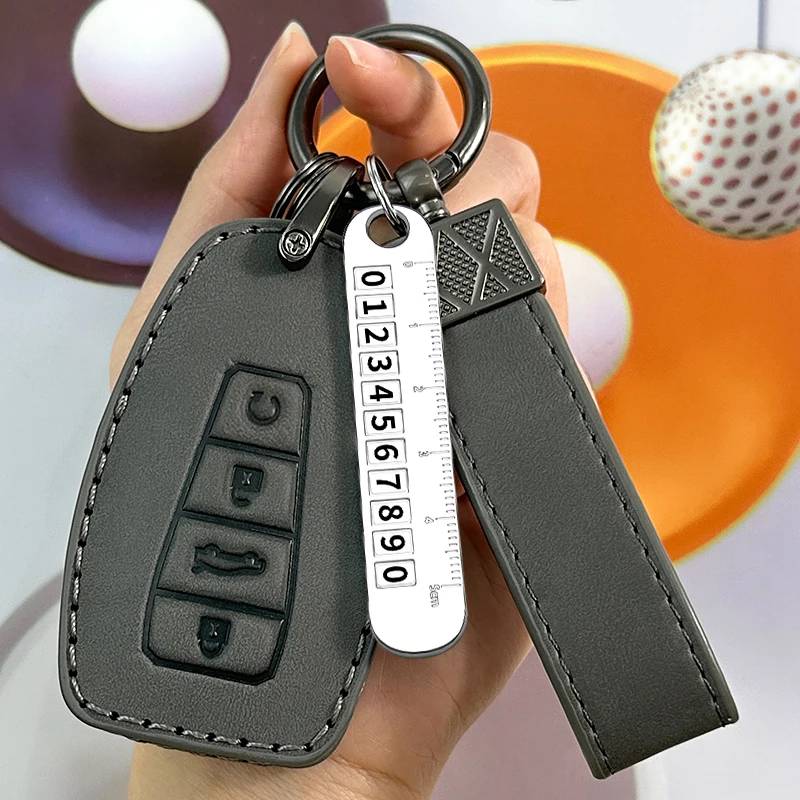 New Car Key Cover Case for Geely Coolray X6 geometry c Emgrand Global kulrey Hawk GX7 okavango smart Remote Car Accessories