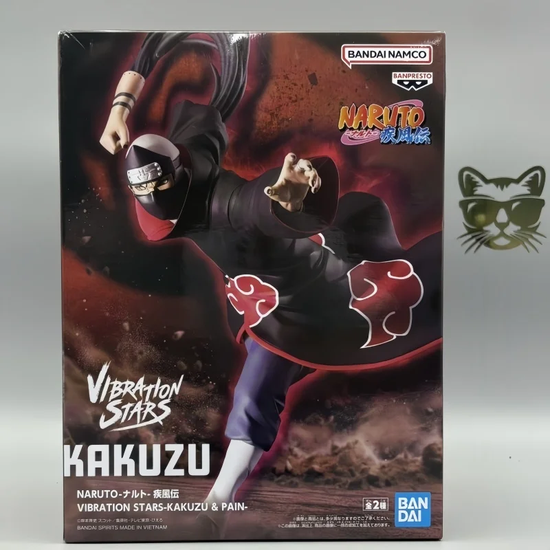 Original BANDAI BANPRESTO Naruto Shippuden estrellas de vibración KAKUZU dolor Anime Kit de modelismo de dibujos animados modelo decoración regalos Juguetes