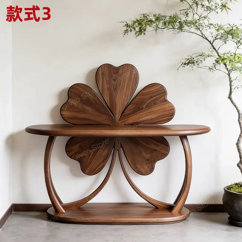 Modern Industrial Console Table Minimalist Apartment Entryway Table Vintage Secure Console Entree Living Room Furniture