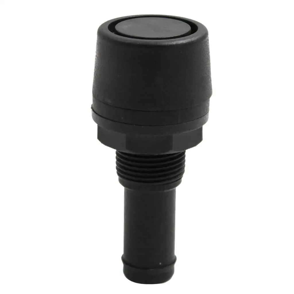 Plastic Fuel Tank Vent Cap Straight Design for 5/8 Inch Hose Marine Water Tank Cover