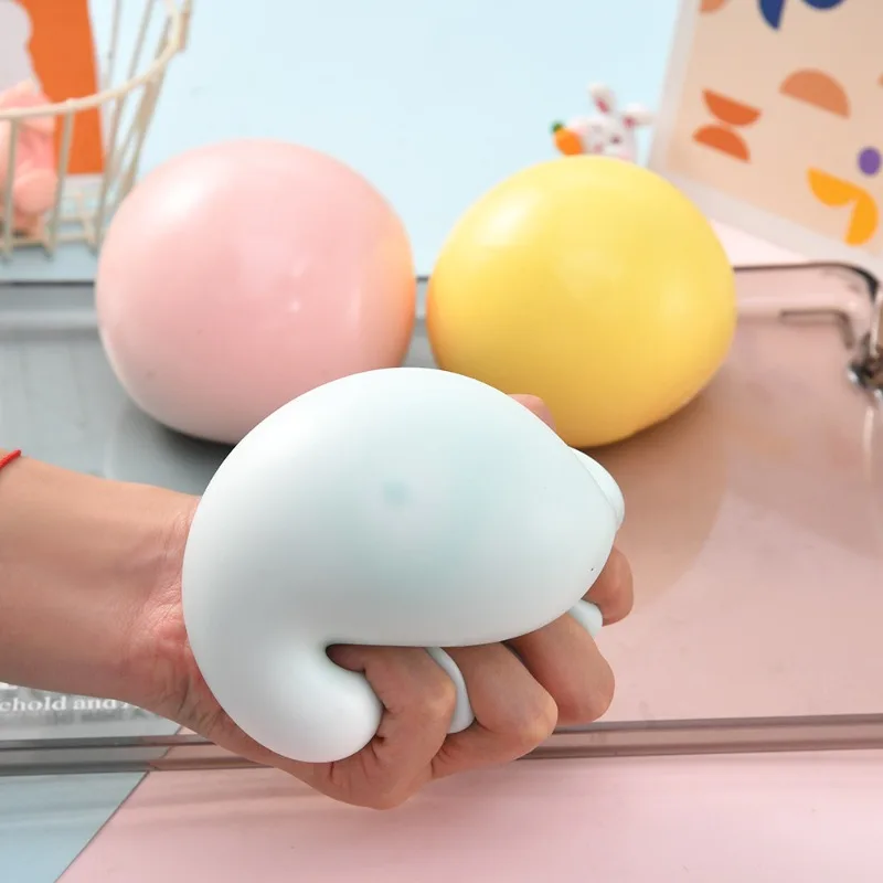 Kolorowe okrągłe kulki antystresowe Autyzm Zabawki sensoryczne Ulga w stresie i niepokój Zabawki Fidget Ball Dough Prezenty dla dorosłych Dzieci