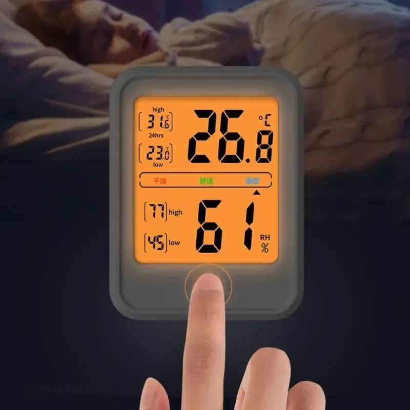 Xiaomi Temperature Humidity Meter Household Indoors High Precision Large Screen Wall Mounted Sensor Weather Station Baby Room