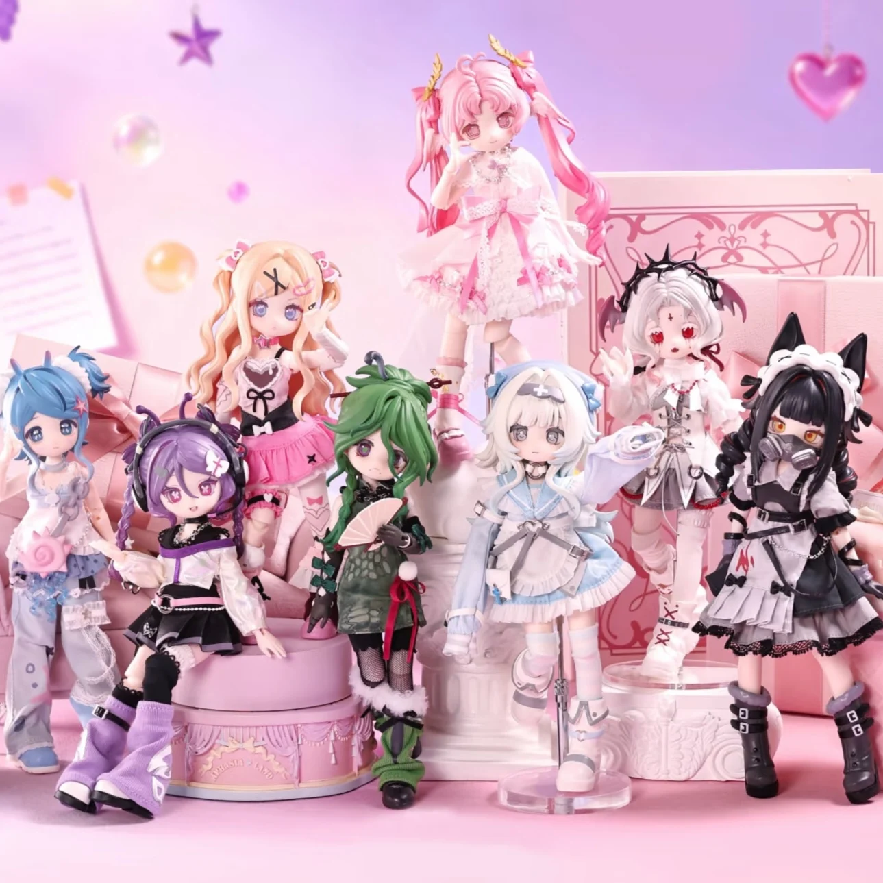 1/12 Bjd Blind Box Ball Jointed Doll Freedom Advocate V2 Mystery Box Cute Pet Competition Series Fashion Dress Up Figure Toy