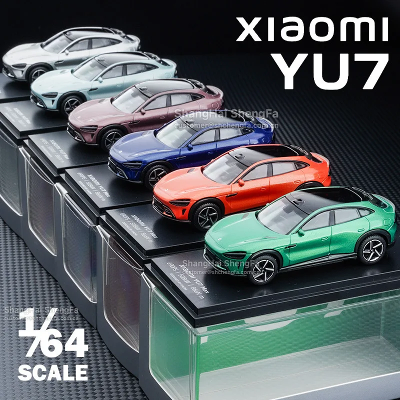 

Xiaomi YU7 Max 1:64 Officially Licensed Alloy Die-cast Model Car, Compact Static Display Car for Collectors & Gift