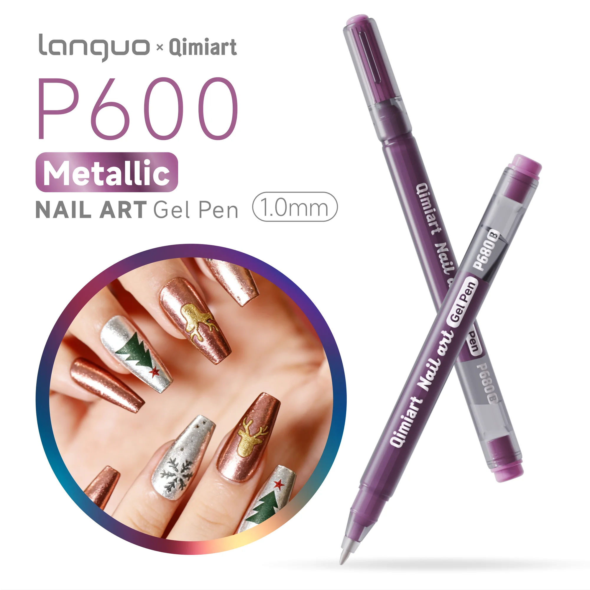 

Набор акриловых гелевых ручек LANGUO 48/12 цветов, 0,5 мм, металлические маркеры для рисования, живописи, школы, офиса, канцелярские товары