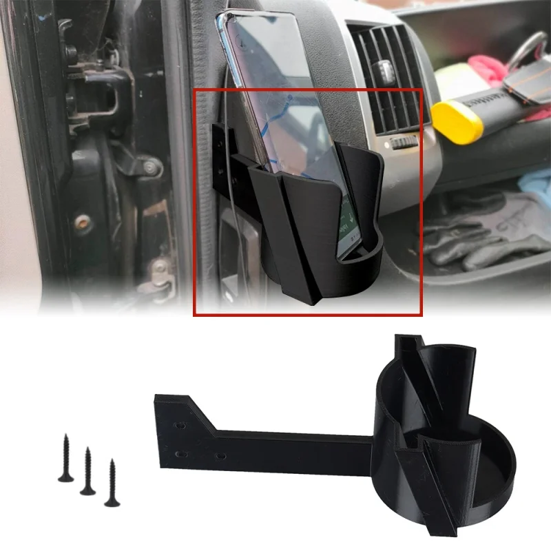 

1Set Phone Cup Holder Left Side For Peugeot Boxer Citroen Relay Fiat Ducator Beverage Cup Storage Mounts Holder Car Accessories