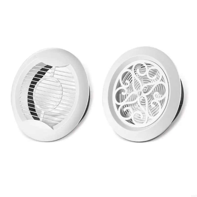 E06B Évent à air réglable COUVERTURE ÉCHEUR ÉCHEUR ROUND PLATIF COVER VENTIFICATION AIR détachable Easy to Nettow