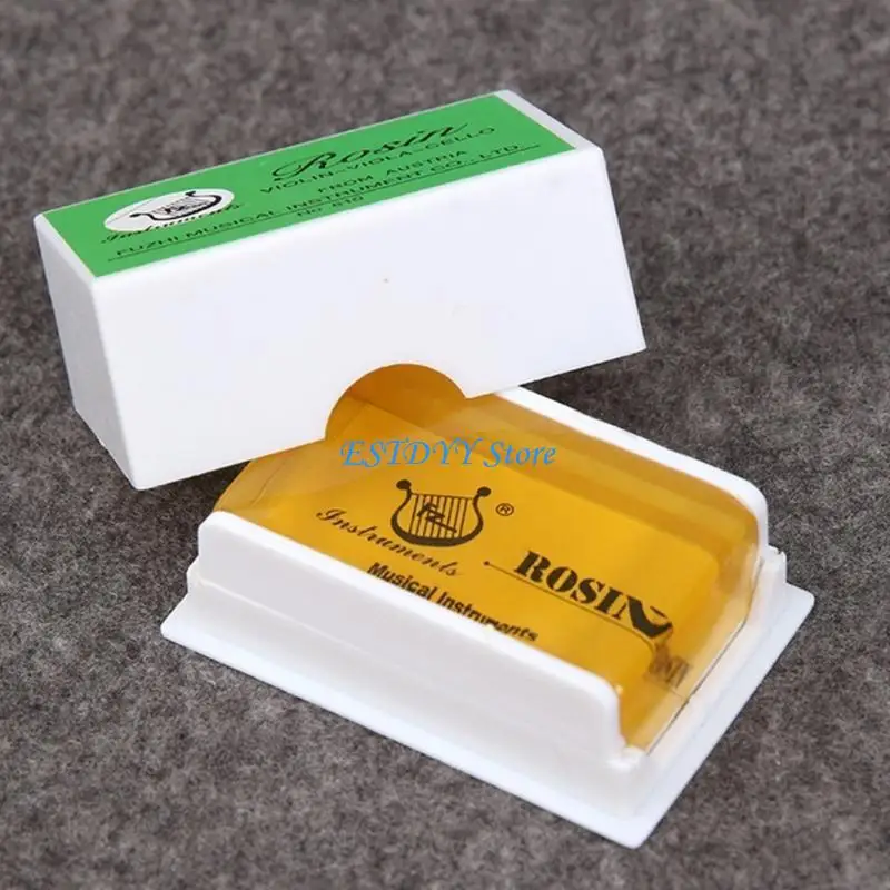 G6DE Rosin Violin Rosin Natural Rosin Low Dust Universals Rosin Violin Accessories for Violin Viola and Cello Easy to Use