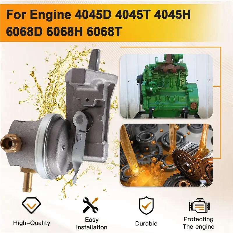 Fuel Pump Replacement Part RE68345 For 4045D 4045T 4045H 6068D 6068H 6068T Engines