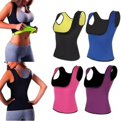 Kobiety gorset Waist Trainer odchudzanie Body Shapers Sauna gorset modelujący talię redukujący Shapewear Lady Fat Burning Vest pot Tank Top odchudzanie