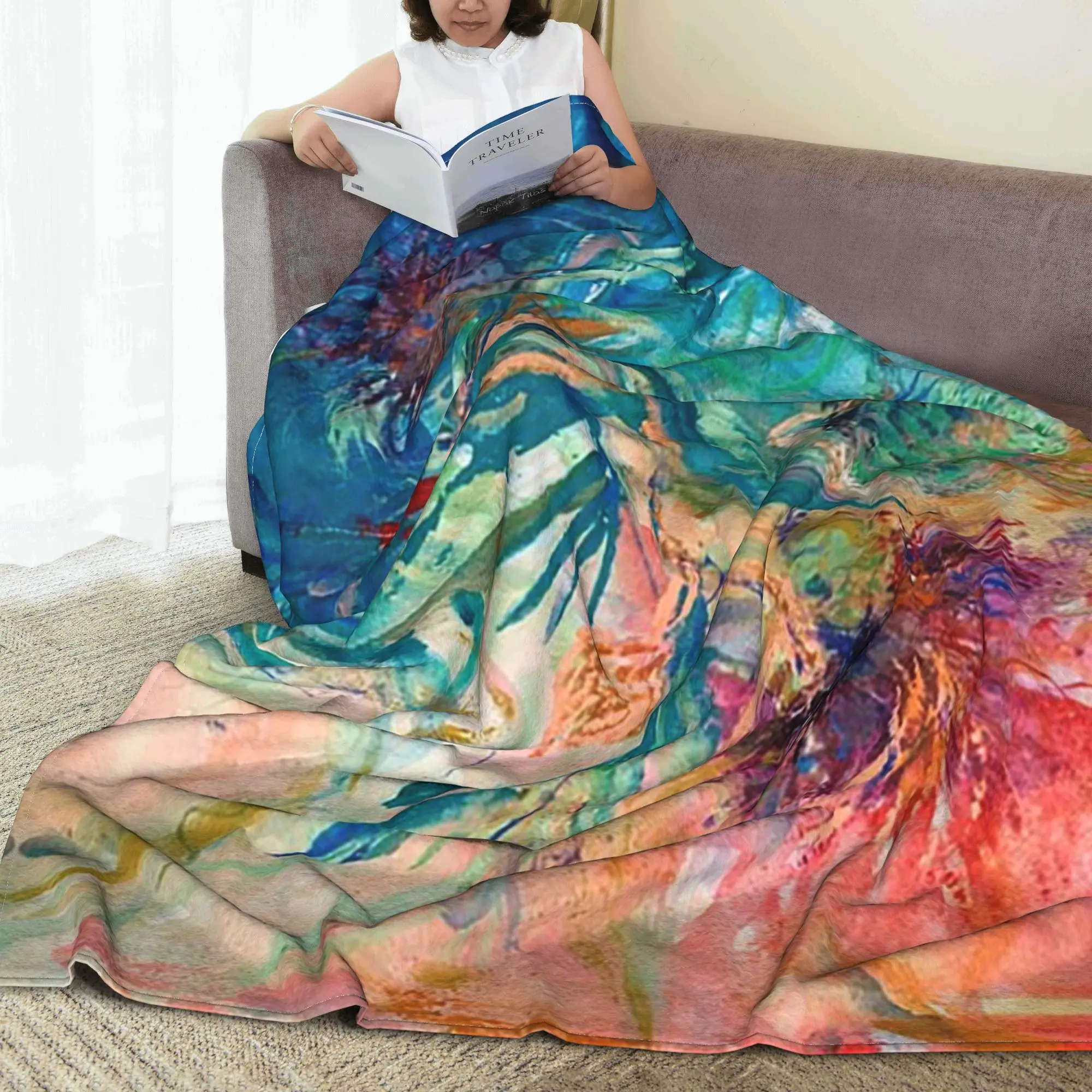 

Картинка чертополох, картина 2010, одеяла Jody Hemphill Smith, портативное фланелевое одеяло для дивана, постельные принадлежности на открытом воздухе