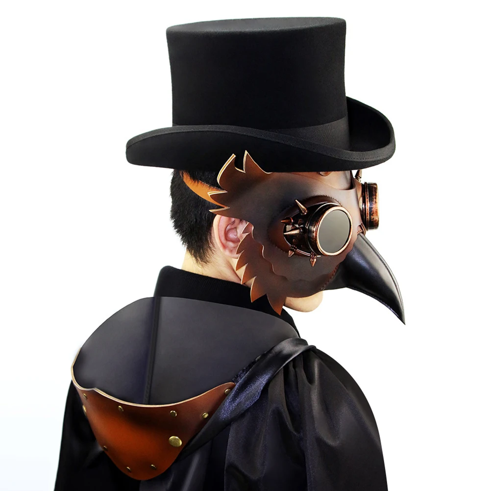 

Masquerade Mask for Women Beak Face Masks Man Steampunk Costume Accessories Halloween Costumes