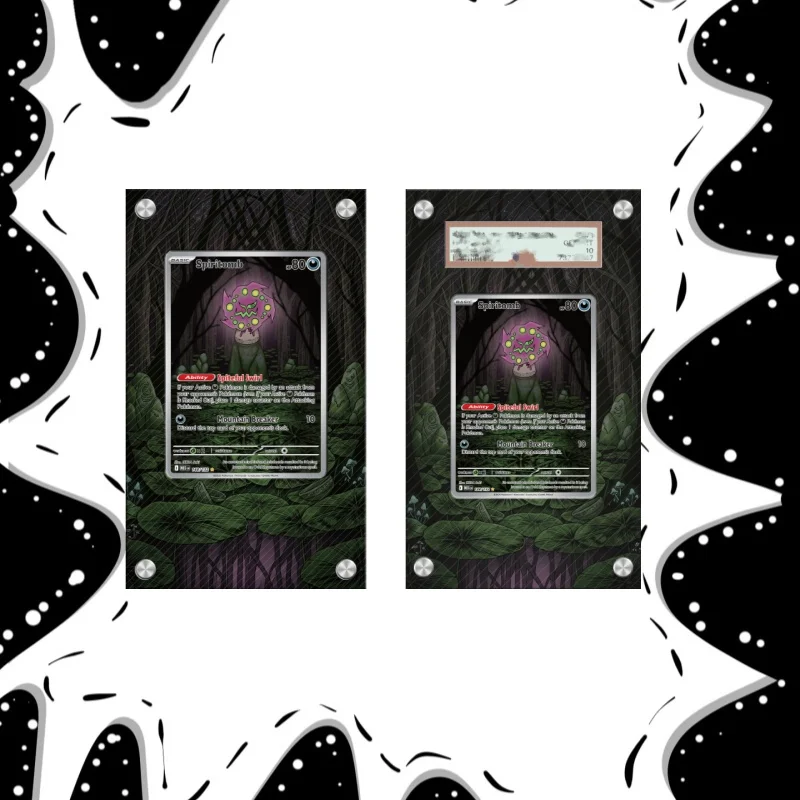 expositor-de-arte-para-cartao-pokemon-spiritomb-chaveiro-ptcg-colecionaveis-de-jogos-de-anime-merchandising-de-anime-estojo-protetor-de-acrilico-brinquedos-presente