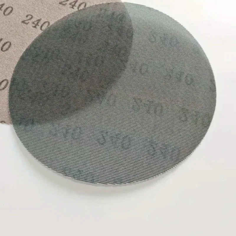 

12pcs 5" 240 Grit Polishing Sandpaper, Ultra Fine, Wall Detail Mirror Finish