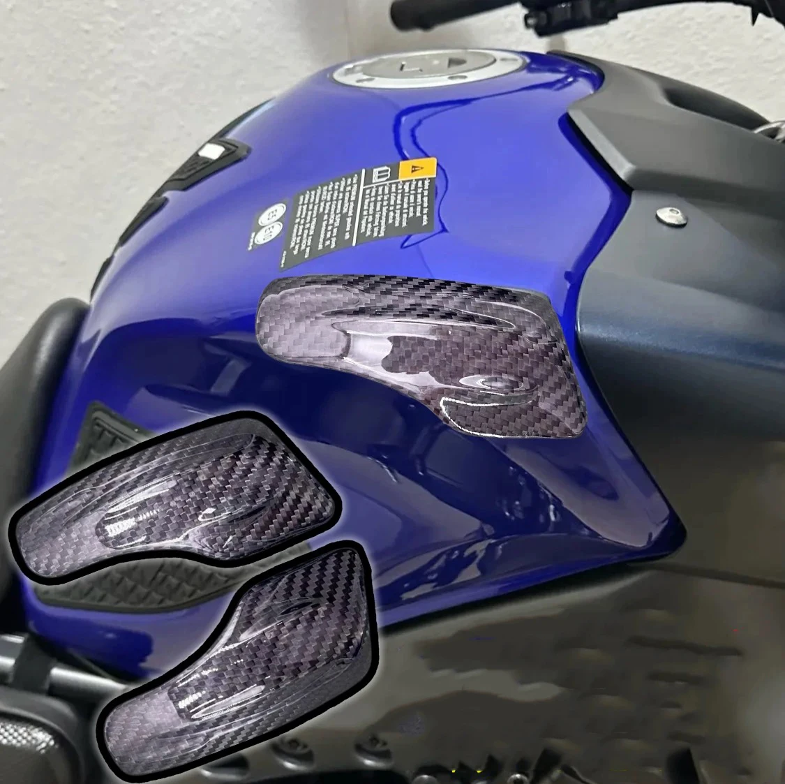 Wysokiej jakości akcesoria motocyklowe 100% włókno węglowe osłona zbiornika paliwa do YAMAHA MT 09 MT09 2021 2022 2023